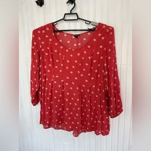 Torrid fit and flare blouse. Size 3 (22w).